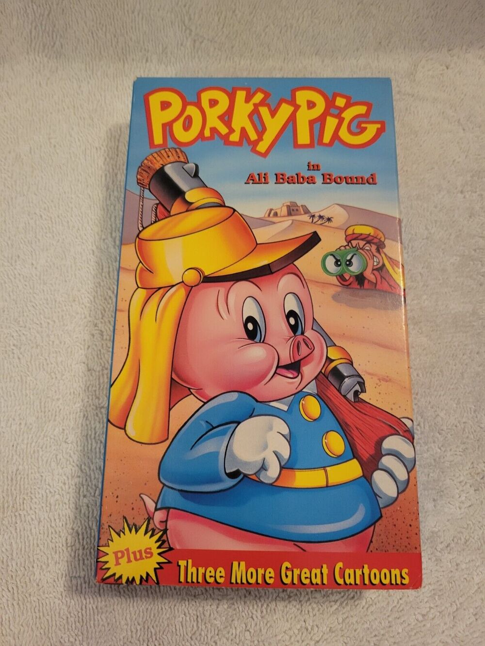 Porky Pig in Ali Baba Bound (VHS) Retro 90s Cartoon TV Animation Looney Tunes